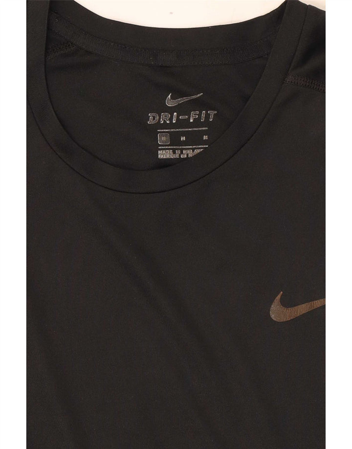 Nike Hommes Dri Fit T-Shirt Haut Noir Moyen