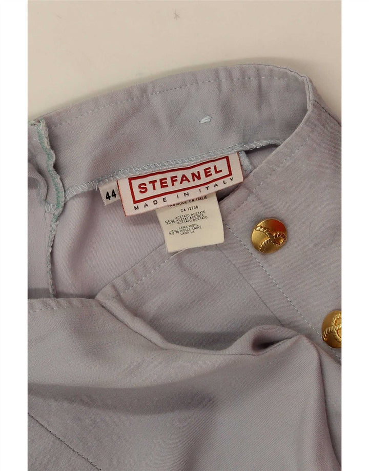 Stefanel Costume 2 pièces pour femme IT 44 Medium W22 L25 Gris Acétate