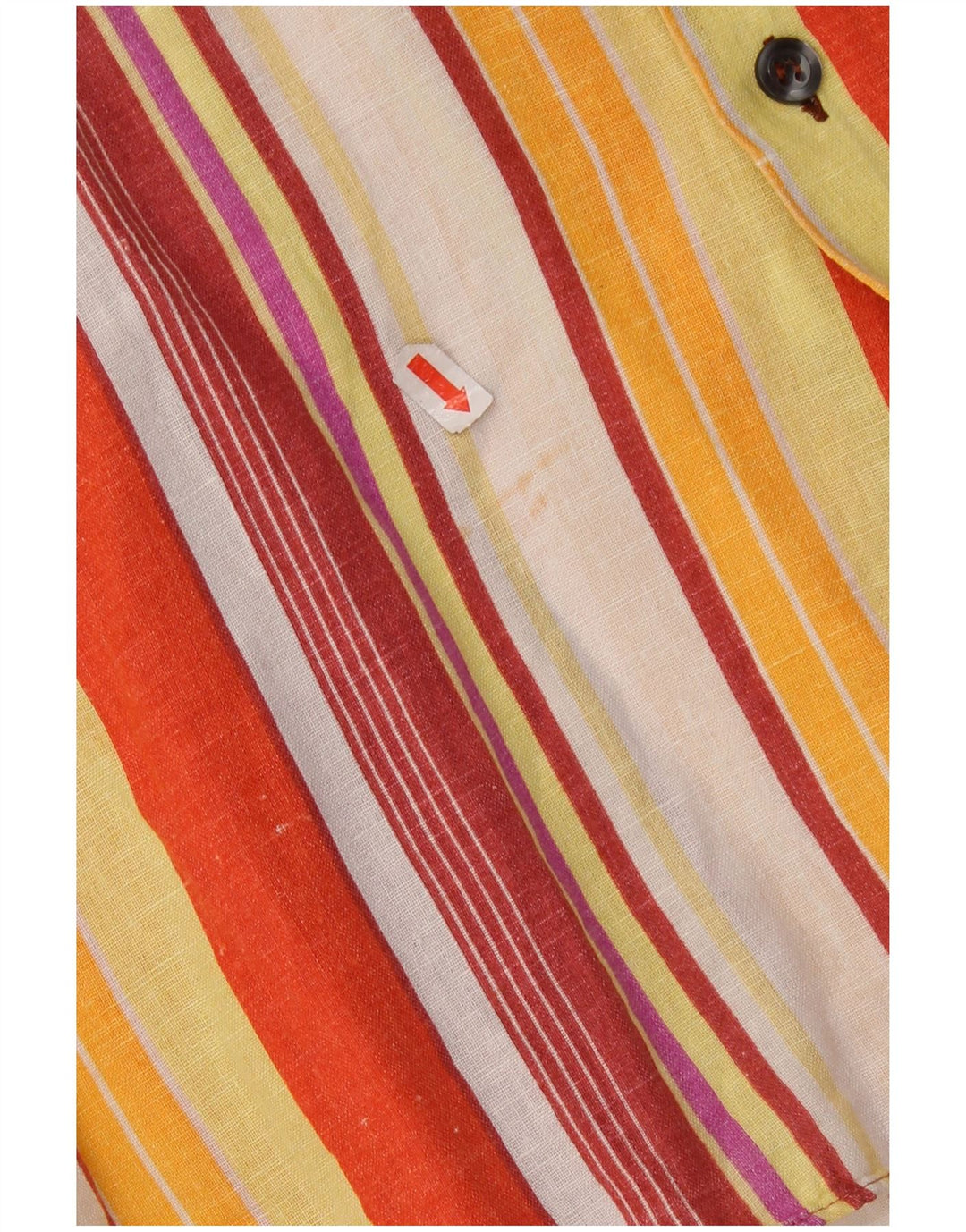 TILMAS Chemise à Manches Courtes Homme Grande Rayure Multicolore