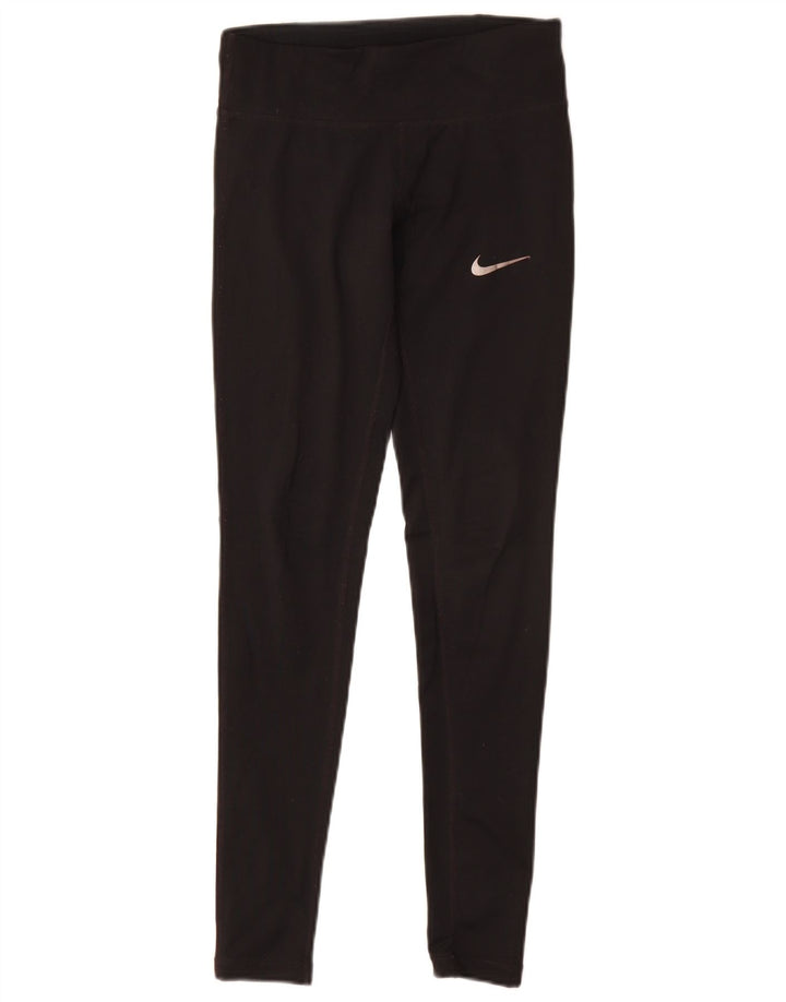 Nike Legging Dri Fit Femme UK 6 XS Noir Polyester