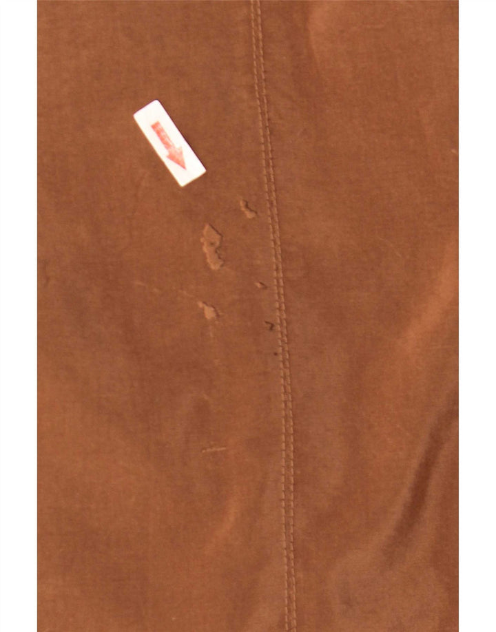 Paco Calvari Manteau Oversize Femme IT 44/46 Large Marron Polyester
