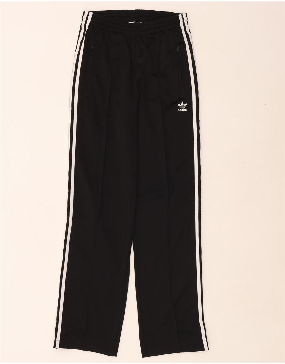 Adidas Pantalon de survêtement pour femme UK 8 Small Noir Polyester