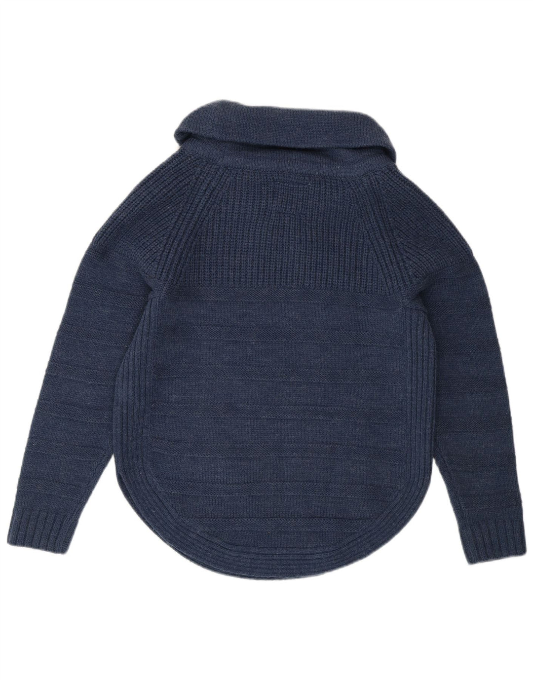 Mantaray Pull surdimensionné à col roulé pour femme UK 10 Petit Bleu marine