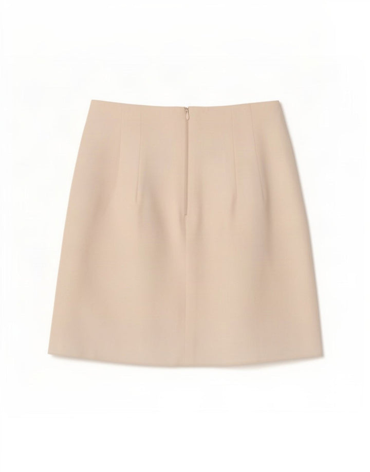 Zara Femme Mini Jupe XS W24 Blanc