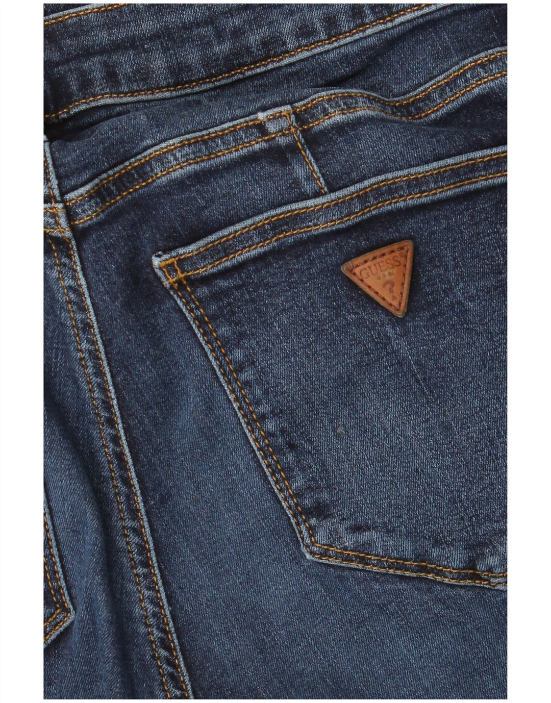 Guess Jean Slim Femme W26 L26 Bleu Marine