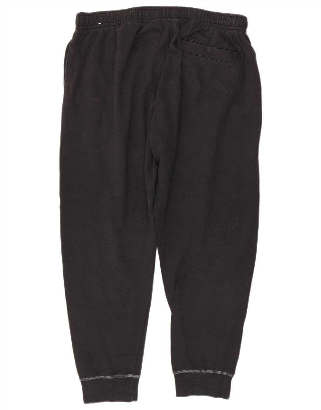 NIKE Pantalon de survêtement graphique pour femme Joggers UK 16 Large Noir Coton