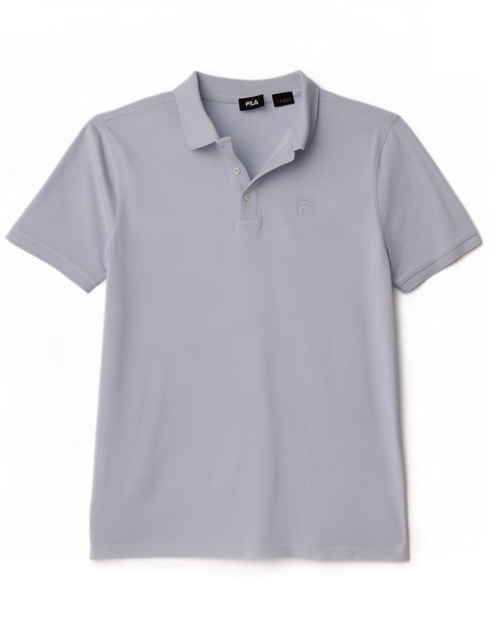Fila Polo Homme Grand Bleu Coton