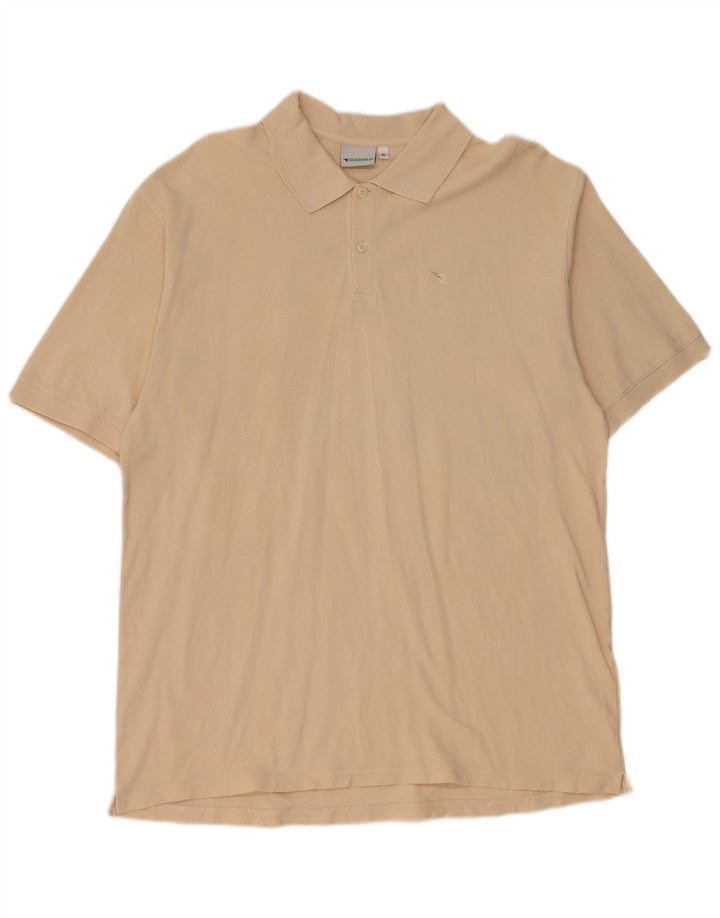 DIADORA Polo Homme XL Beige Coton