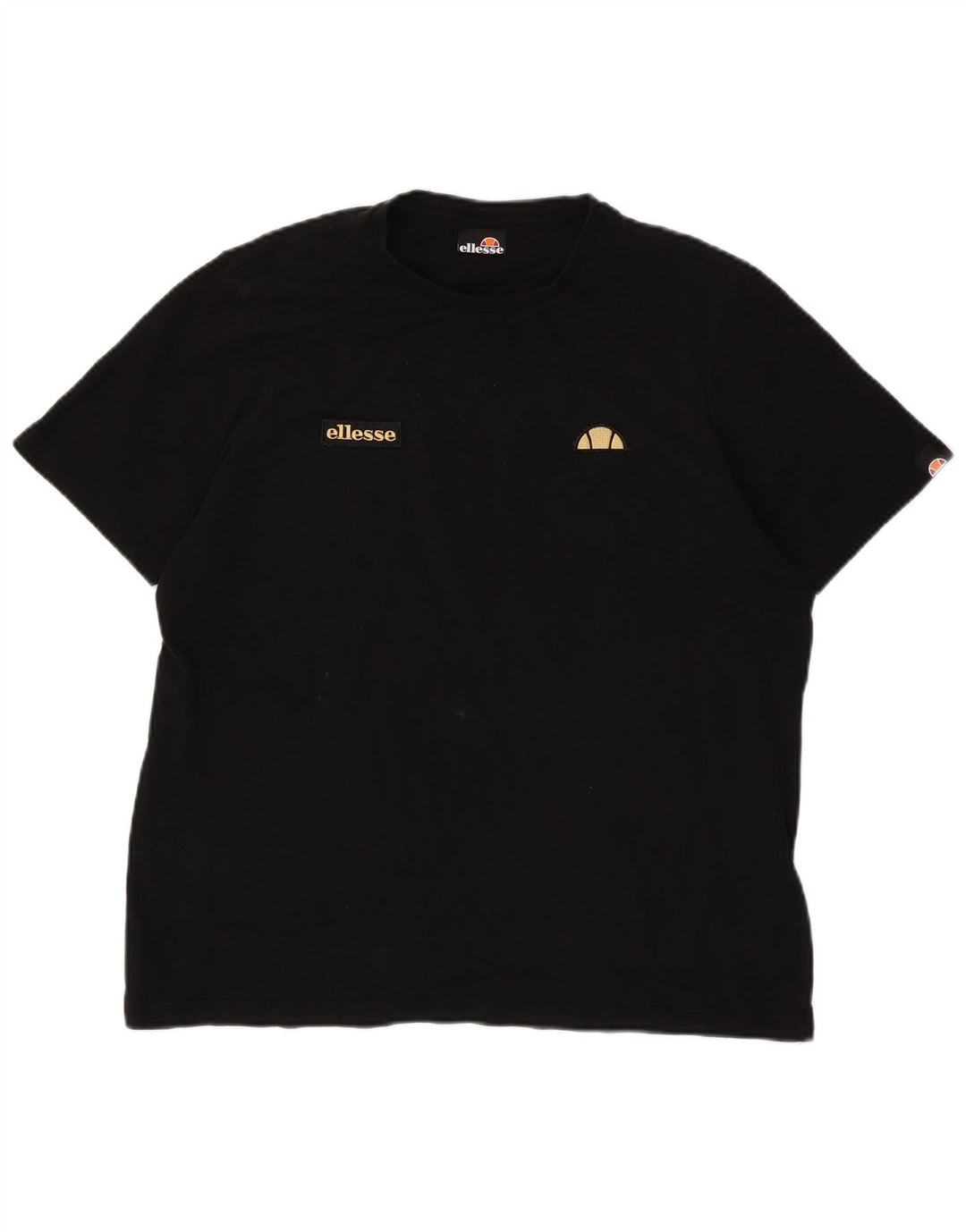 Ellesse T-Shirt Homme Haut Large Noir Coton
