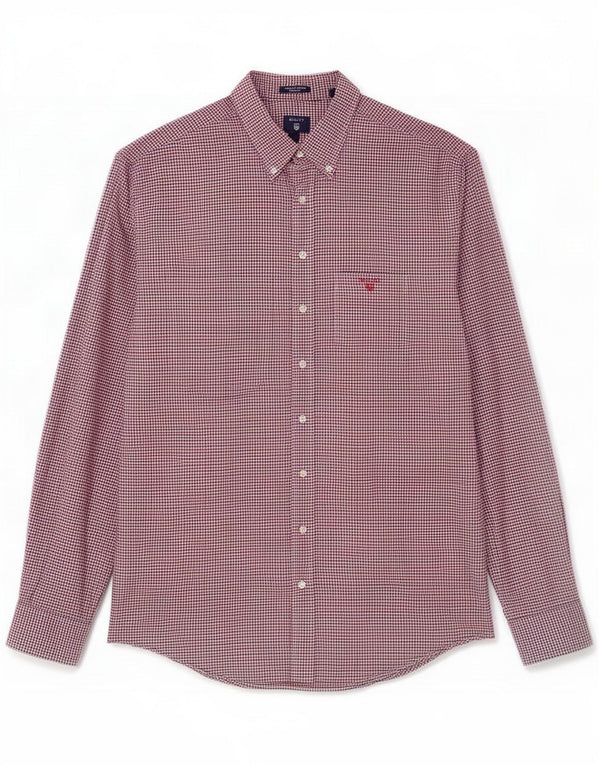 Gant Chemise coupe classique pour homme 3XL Coton vichy multicolore