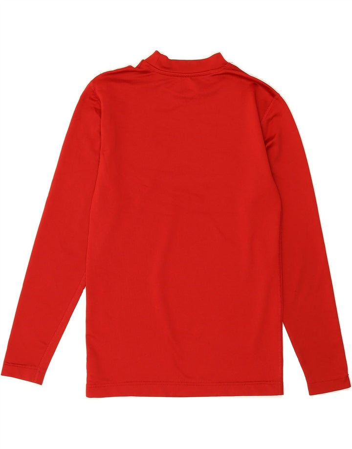 STARTER Mens Top Long Sleeve UK 34/36 Small Red Polyester Vintage Starter and Second-Hand Starter from Messina Hembry 