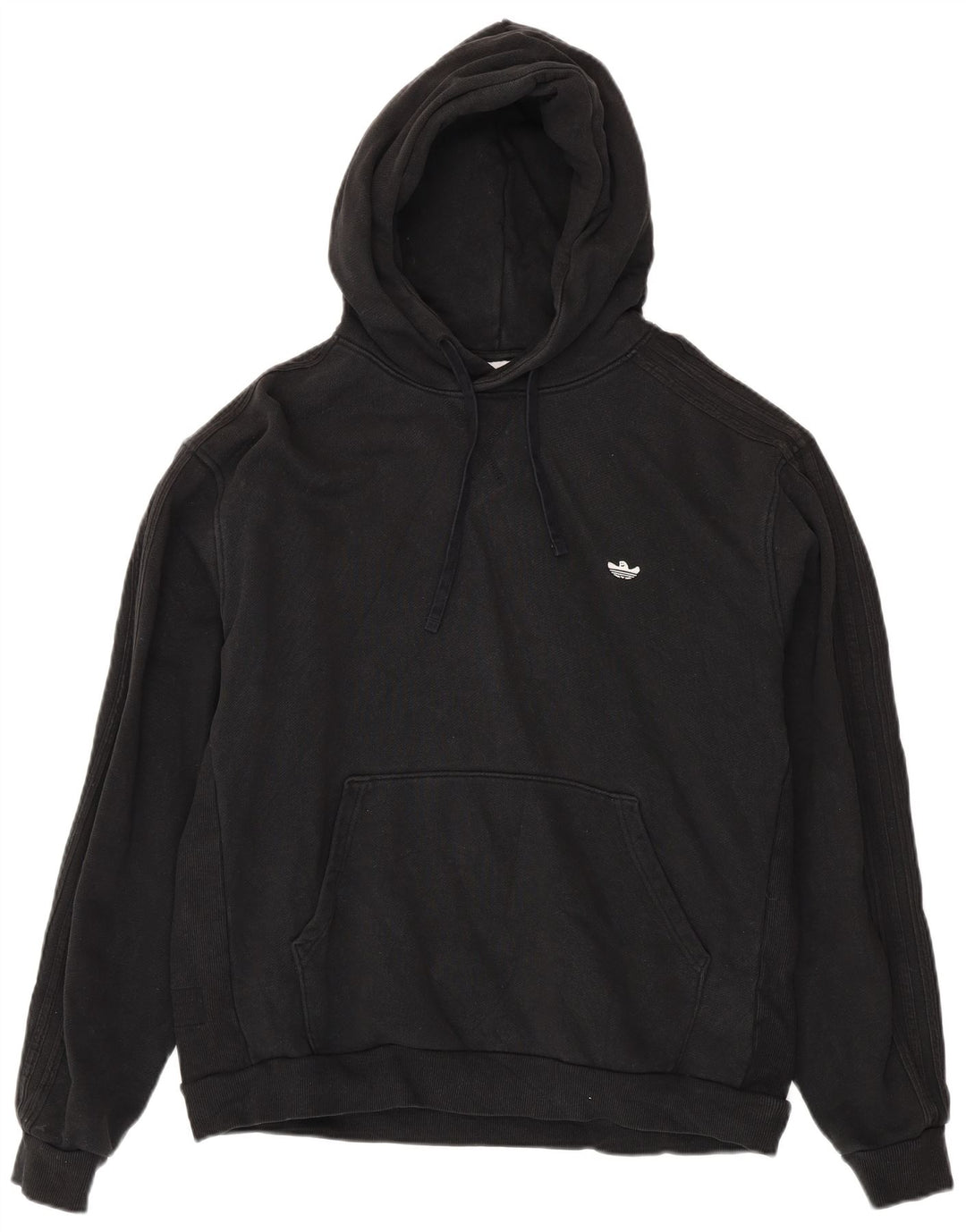 Nike Pull à capuche pour homme en coton noir Taille L