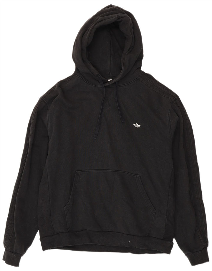 Nike Pull à capuche pour homme en coton noir Taille L