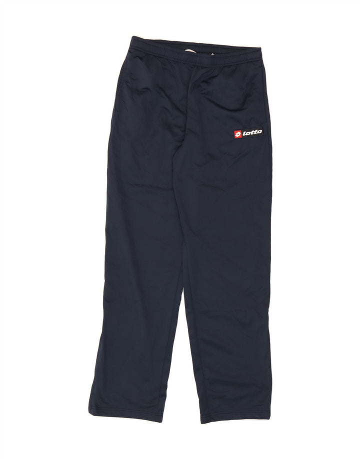 LOTTO Mens Tracksuit Trousers UK 40/42 Medium  Navy Blue Polyester Vintage Lotto and Second-Hand Lotto from Messina Hembry 