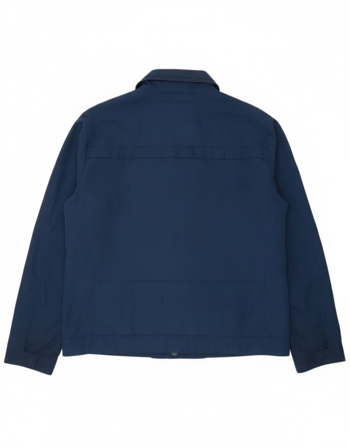 Calvin Klein Veste Bomber Homme UK 42 XL Bleu Marine Polyester