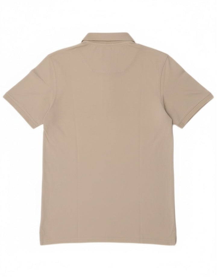 Timberland Polo Slim Fit Homme Coton Beige Moyen