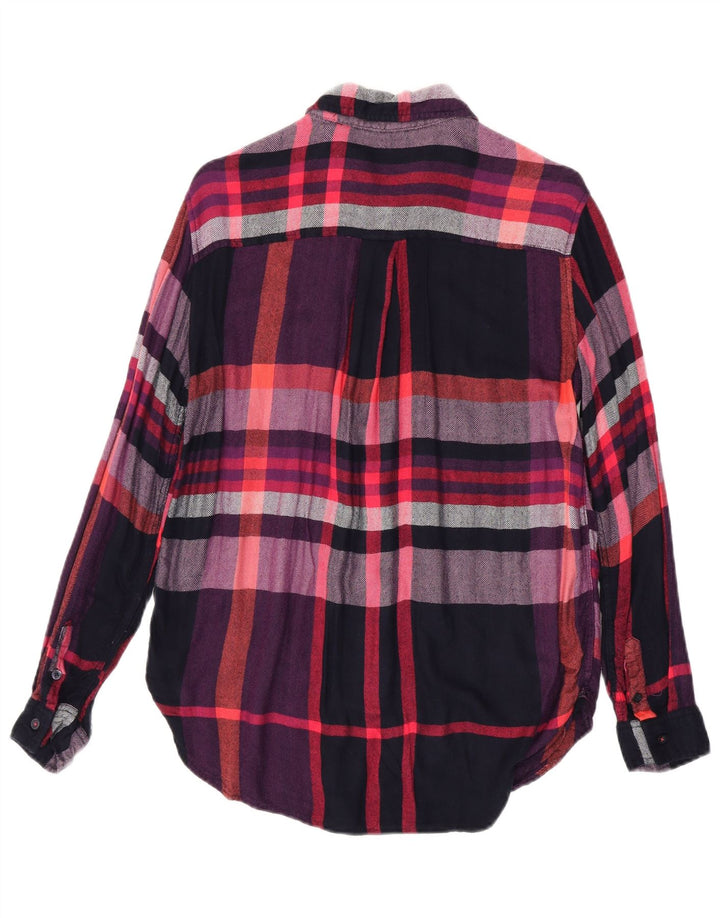 Joules Chemise en flanelle pour femme UK 12 Medium Black Check