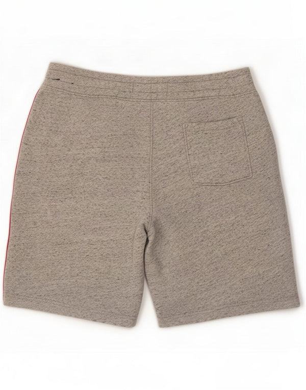 Hollister Mens Sport Shorts Medium Grey Flecked Cotton