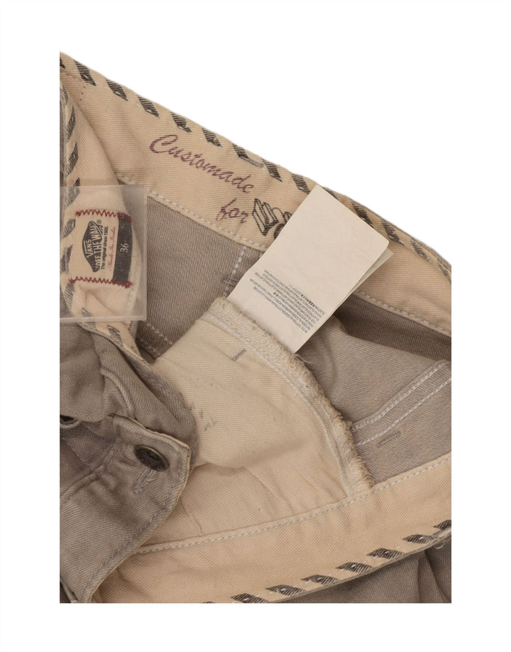 Vans Short décontracté pour hommes W36 Grand coton gris