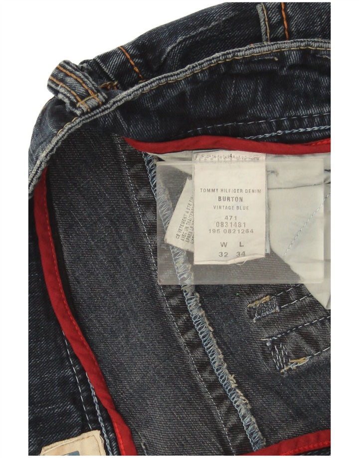 Burton Jean droit femme W32 L30 bleu marine coton