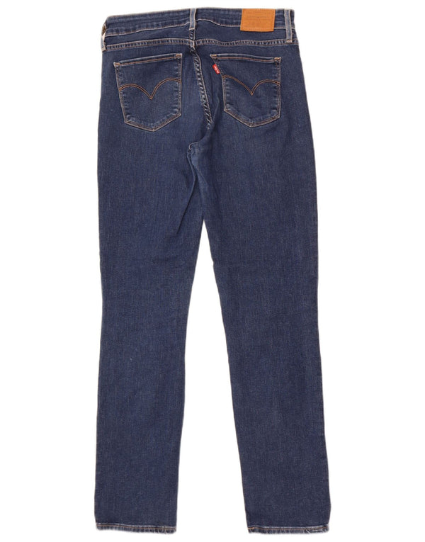 Levi's Womens 712 Slim Jeans W28 L29 Blue Cotton