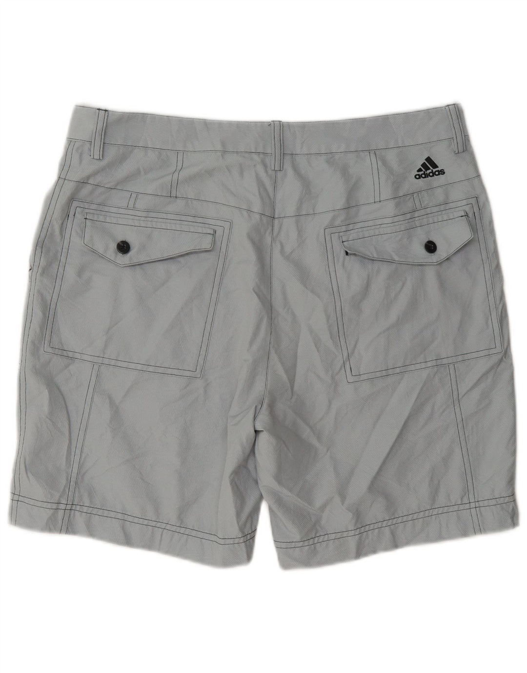 Adidas Short Chino Homme W34 Grand Gris Polyester