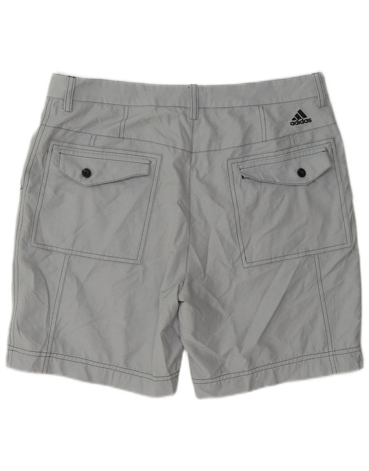 Adidas Short Chino Homme W34 Grand Gris Polyester