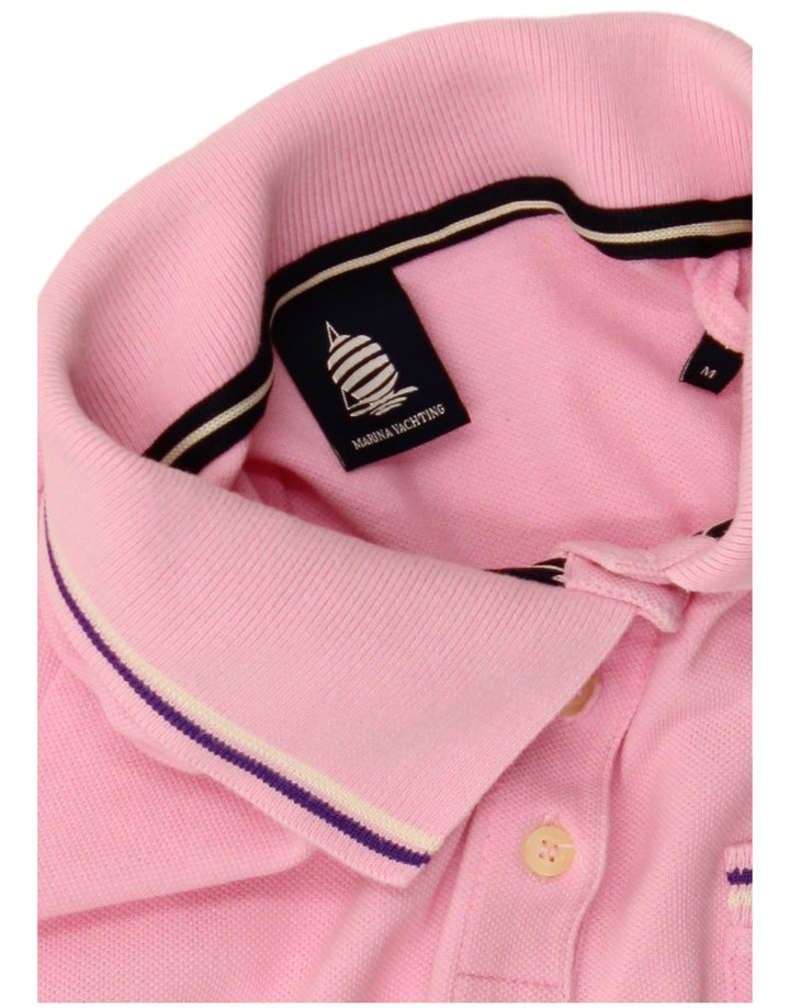 MARINA YACHTING Polo Femme UK 12 Rose Moyen