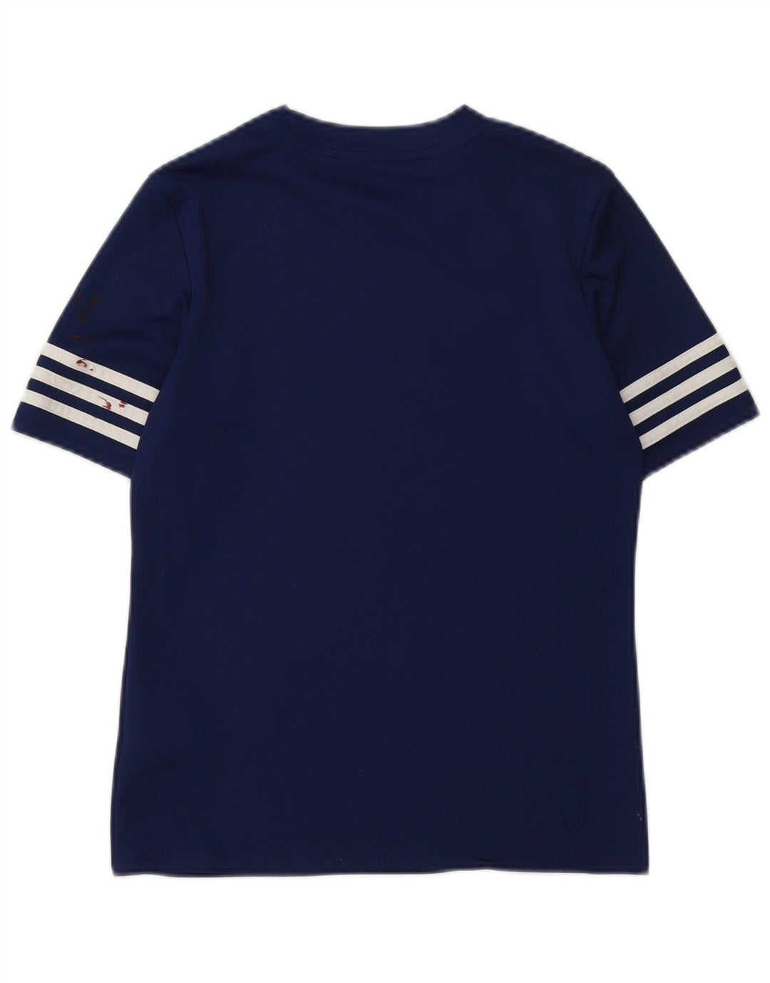 Adidas Garçons Climalite T-Shirt Top 11-12 ans Grand Bleu Marine Polyester