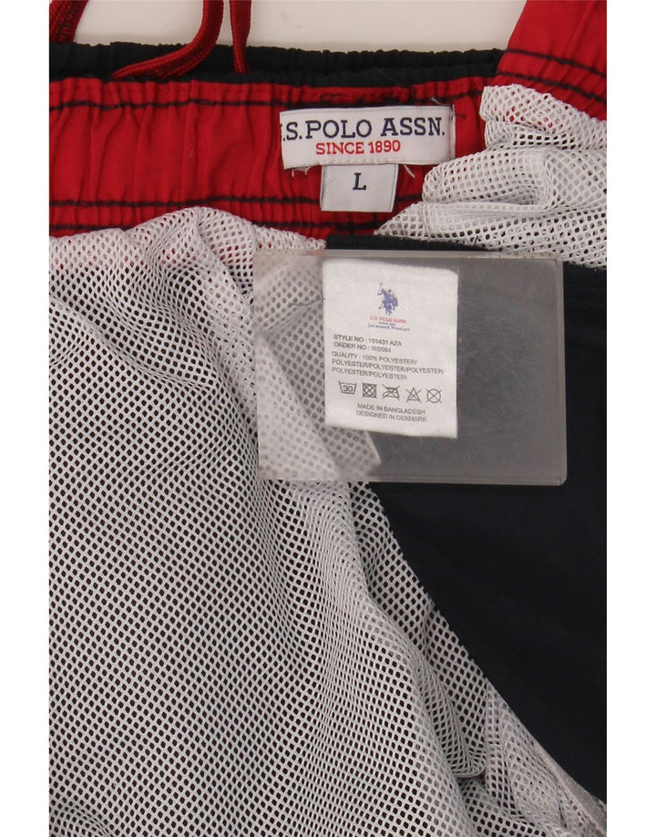 U.S. Polo Assn. Short de bain homme grand bleu marine polyester