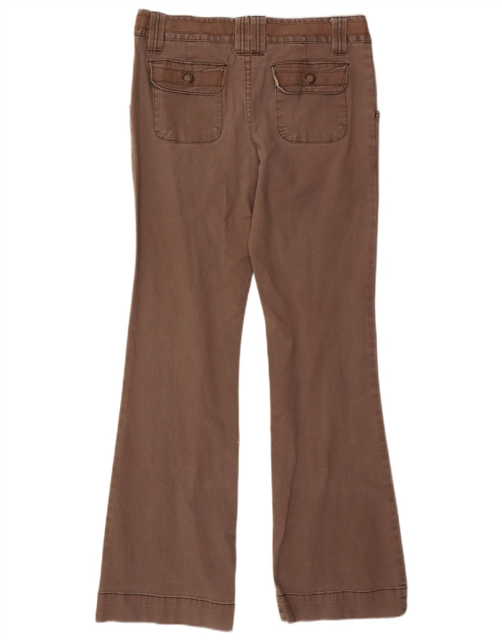 MOSSIMO Pantalon décontracté bootcut pour femme US 11 Large W32 L31 Coton marron