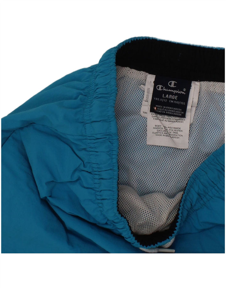 CHAMPION Short de Sport Garçon 11-12 Ans Grand Bleu Polyamide