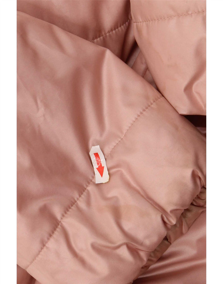 Belfe & Femme Veste matelassée surdimensionnée à capuche IT 46 Large Rose Polyester