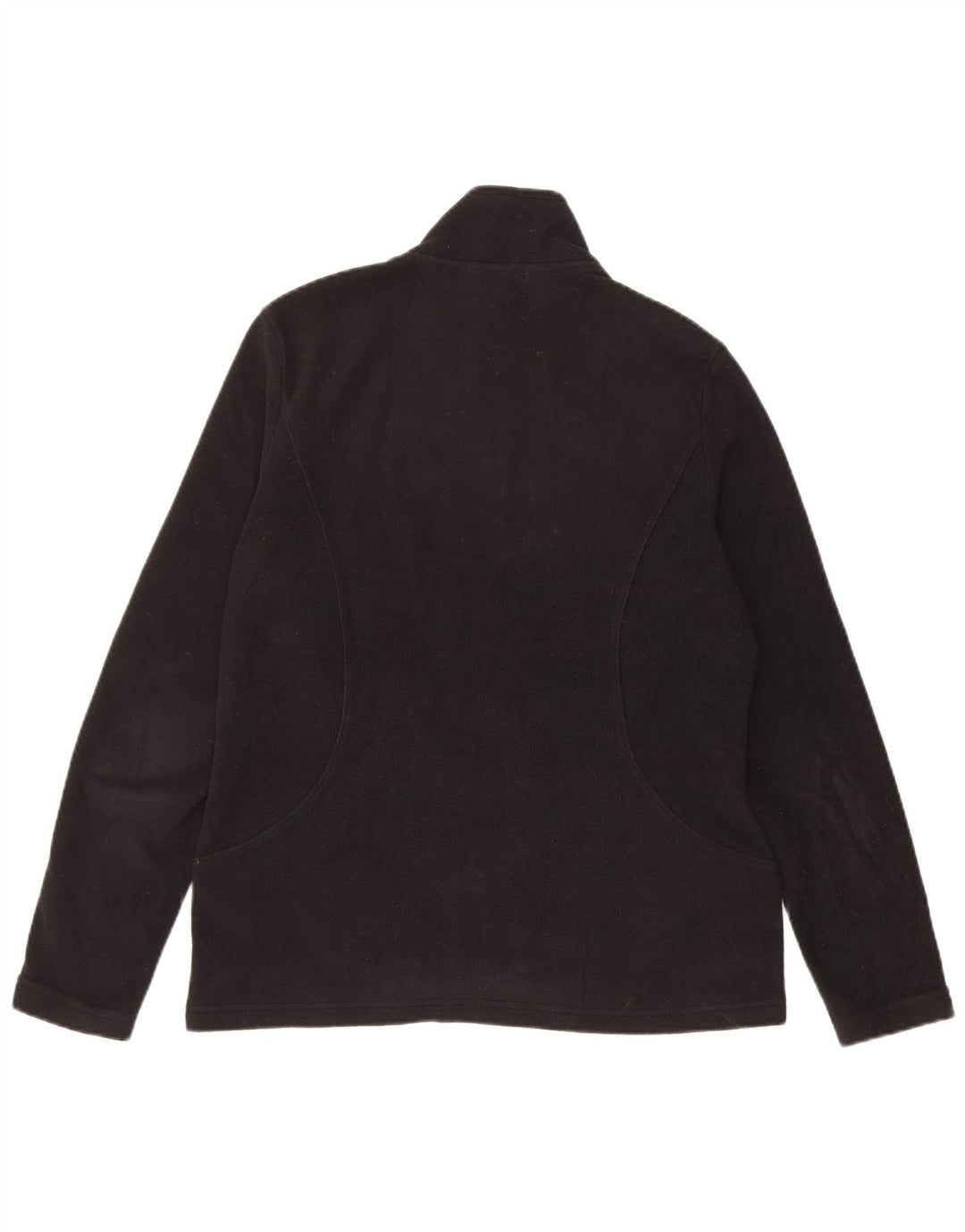 Marks & Spencer Veste polaire pour femme UK 12 Medium Noir Polyester