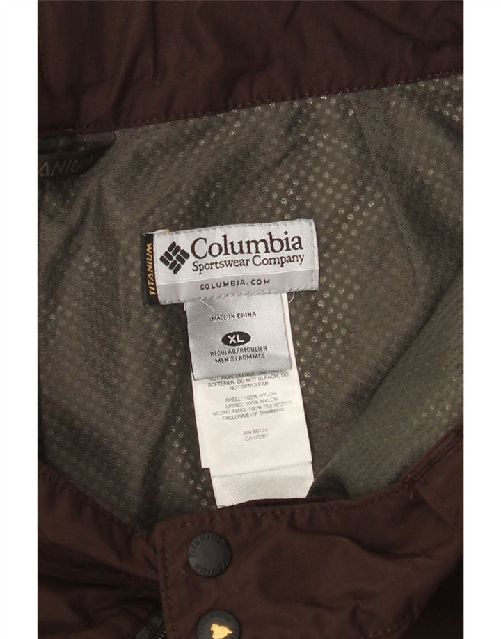 COLUMBIA Pantalon de Ski Omni-Tech XL Homme Marron Nylon