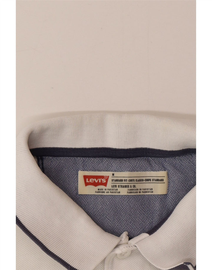 Levi's Polo Standard Fit Homme Blanc Moyen