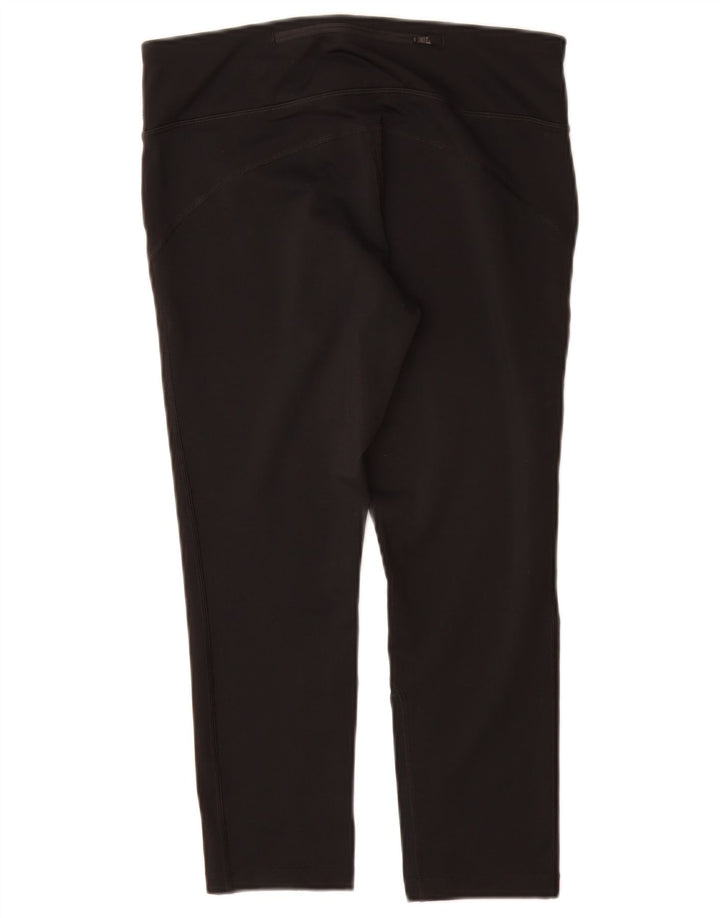 Nike Legging Capri Dri Fit pour femme UK 12 Noir moyen