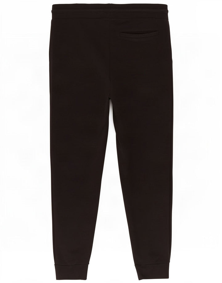 Pantalon De Survêtement Zara Homme Pantalon De Jogging Noir Moyen Polyester