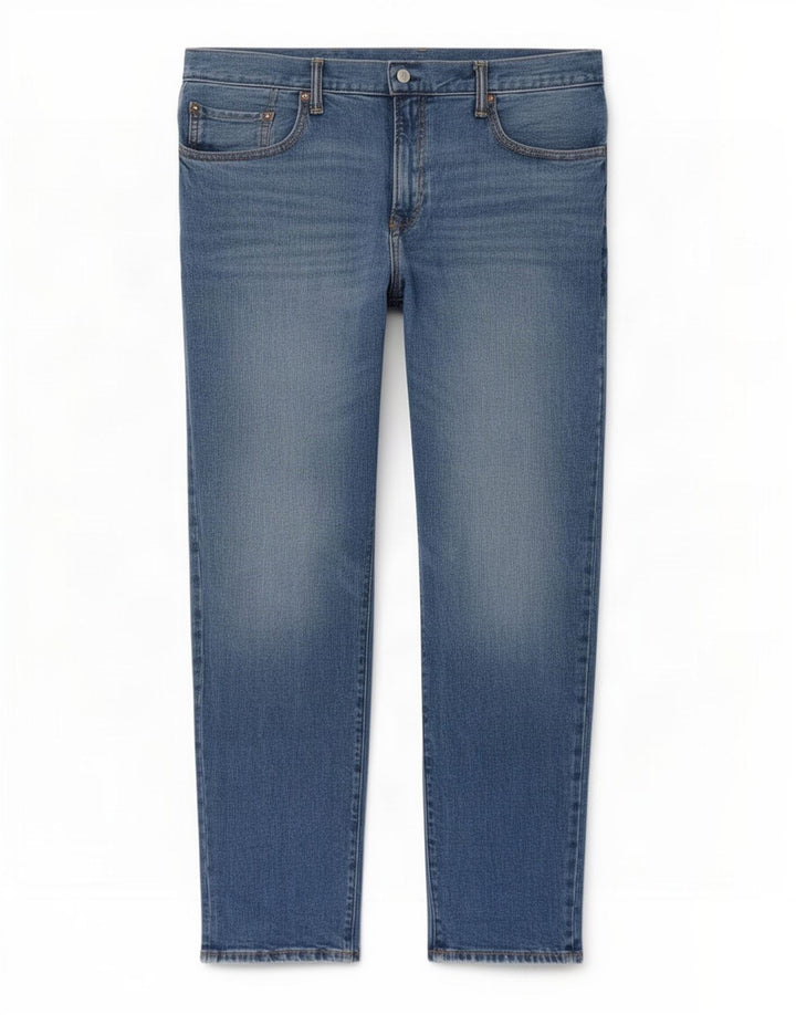 Gap Jean Slim Femme W38 L32 Bleu Coton