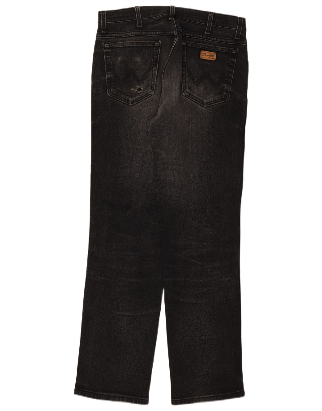 WRANGLER Jean droit extensible Texas W33 L32 pour homme en coton noir