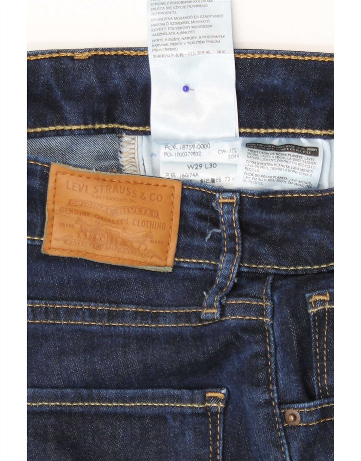 Levi's Jean Bootcut Taille Haute 725 Femme W29 L30 Bleu Marine Lyocell