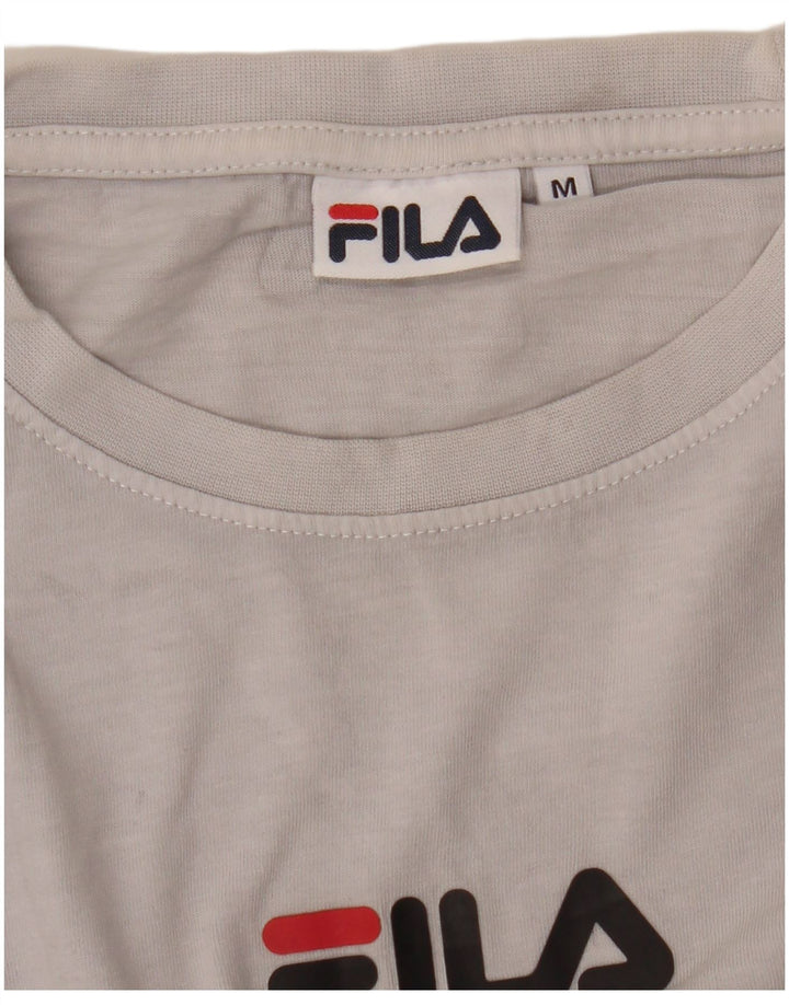 Fila T-Shirt Homme Noir Moyen Colourblock