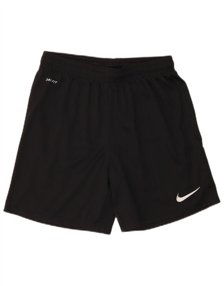 Short de sport Nike Dri Fit pour hommes, petit, noir, polyester