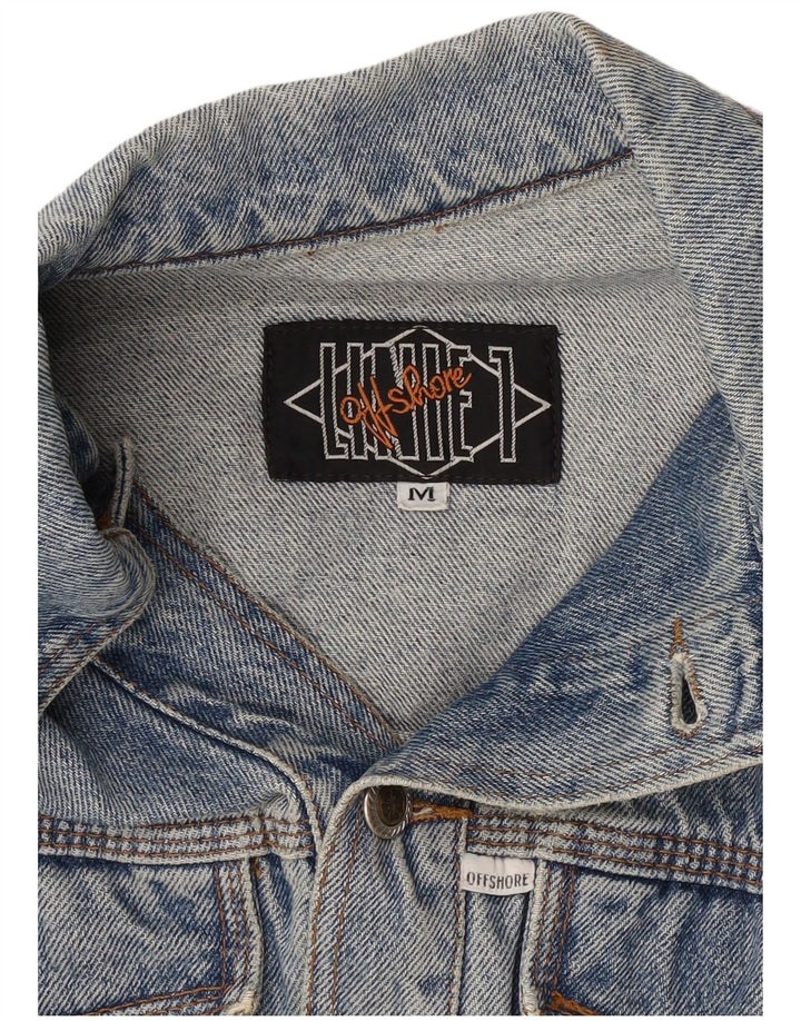 OFFSHORE Veste en jean courte pour femme UK 14 Bleu moyen