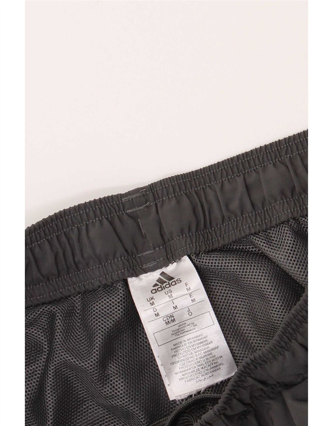Adidas Short de sport homme gris moyen polyester
