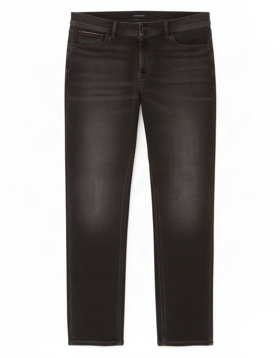 Tommy Hilfiger Jean Slim Homme W34 L34 Gris Coton