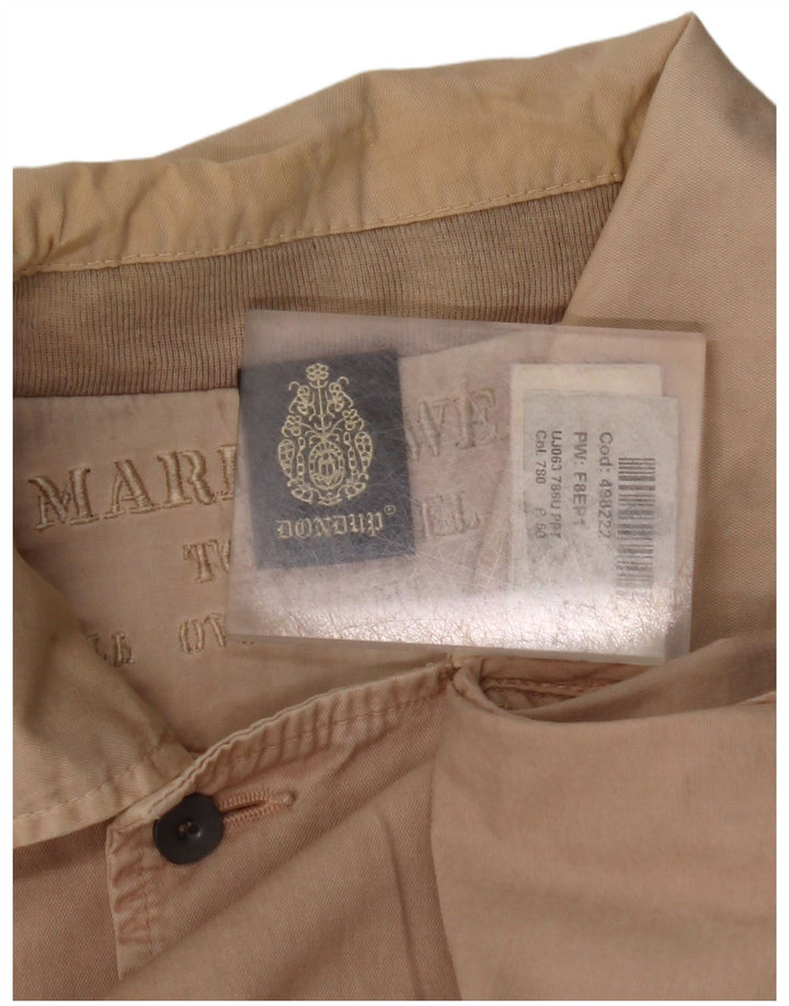 DONDUP Blouson Bomber Femme IT 52 2XL Beige Coton