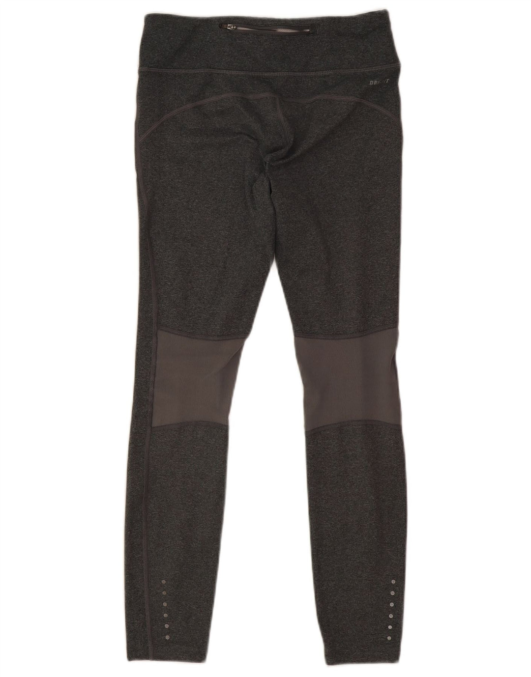 Nike Legging court Dri Fit pour femme UK 8 Small Gris Polyester