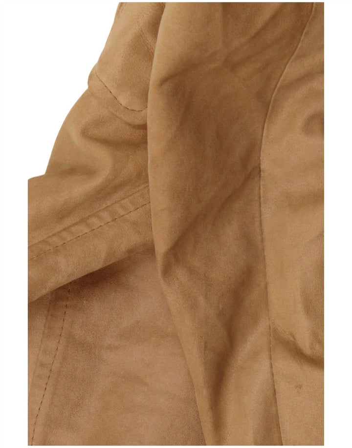 Conbipel Veste en Cuir Femme IT 44 Cuir Beige Moyen