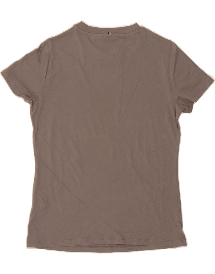 HUGO BOSS Mens Graphic T-Shirt Top Small Grey Cotton Vintage Hugo Boss and Second-Hand Hugo Boss from Messina Hembry 